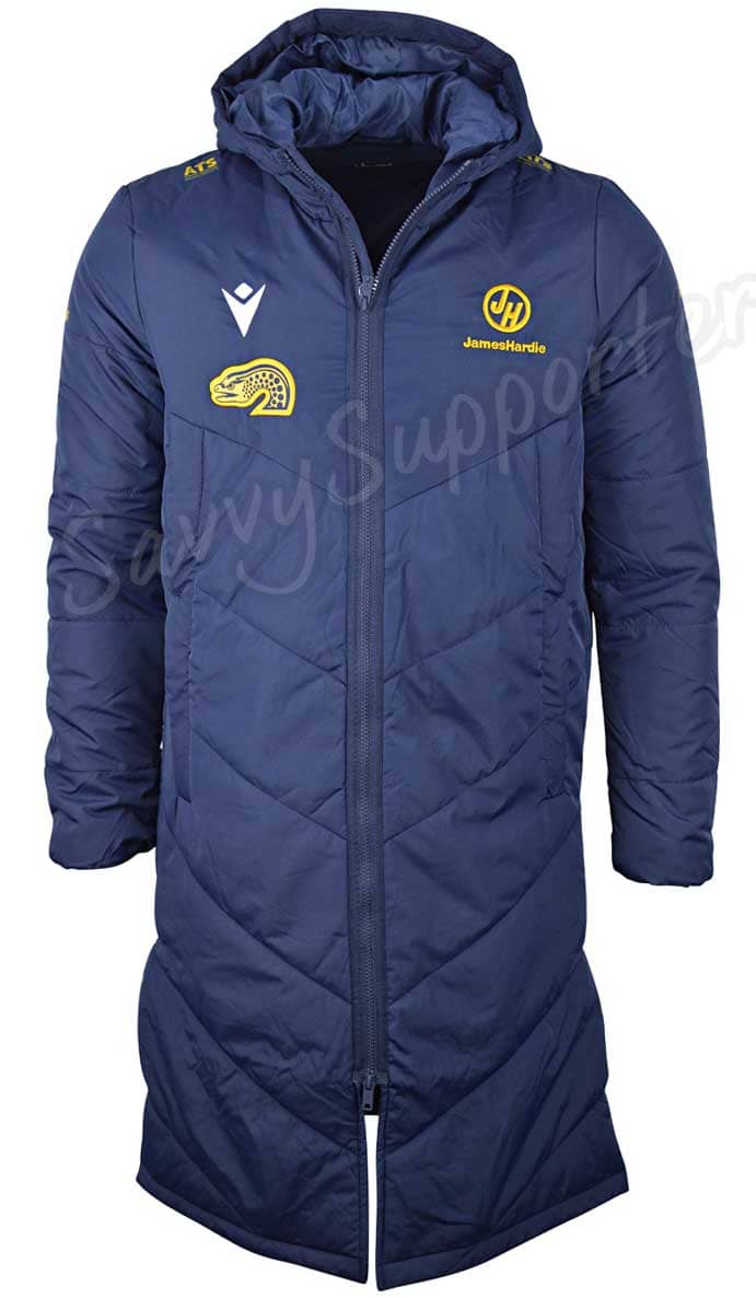Parramatta Eels 2025 NRL Mens Long Coaches Jacket