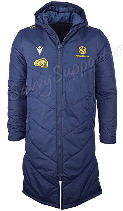 Parramatta Eels 2025 NRL Mens Long Coaches Jacket