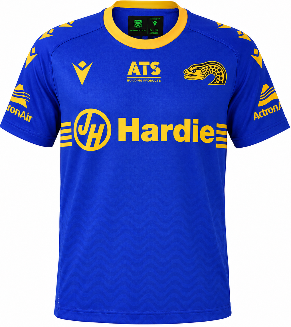 Parramatta Eels 2025 NRL Kids Run Out Shirt