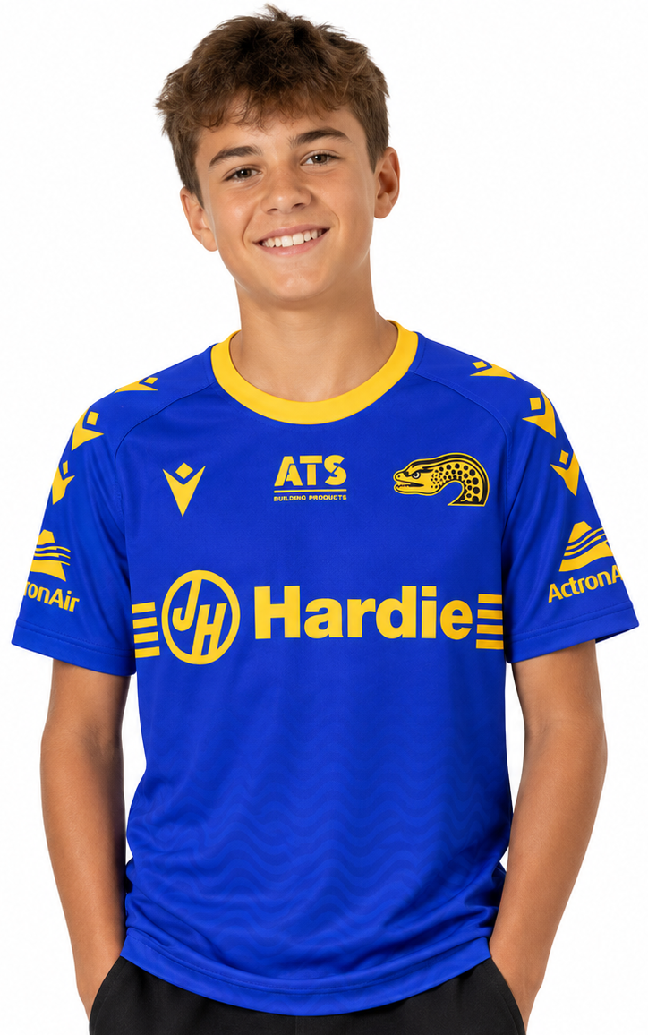 Parramatta Eels 2025 NRL Kids Run Out Shirt