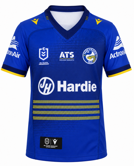 Parramatta Eels 2025 NRL Kids Home Jersey