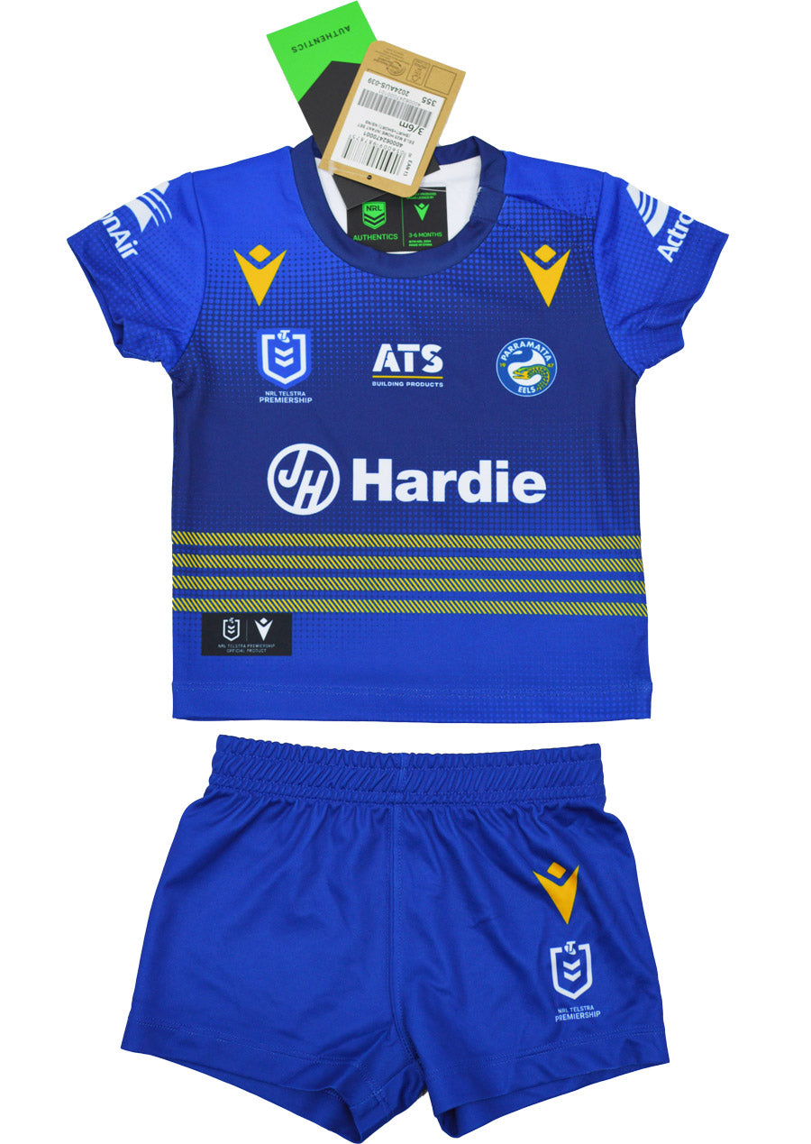 Parramatta Eels 2025 NRL Toddler Home Jersey Set