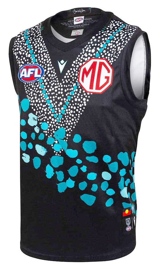 Port Adelaide Power 2025 AFL Mens Indigenous Guernsey