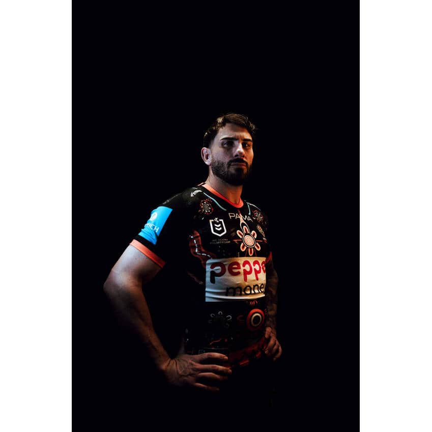 Wests Tigers 2025 NRL Mens Indigenous Jersey