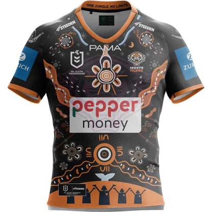 Wests Tigers 2025 NRL Mens Indigenous Jersey