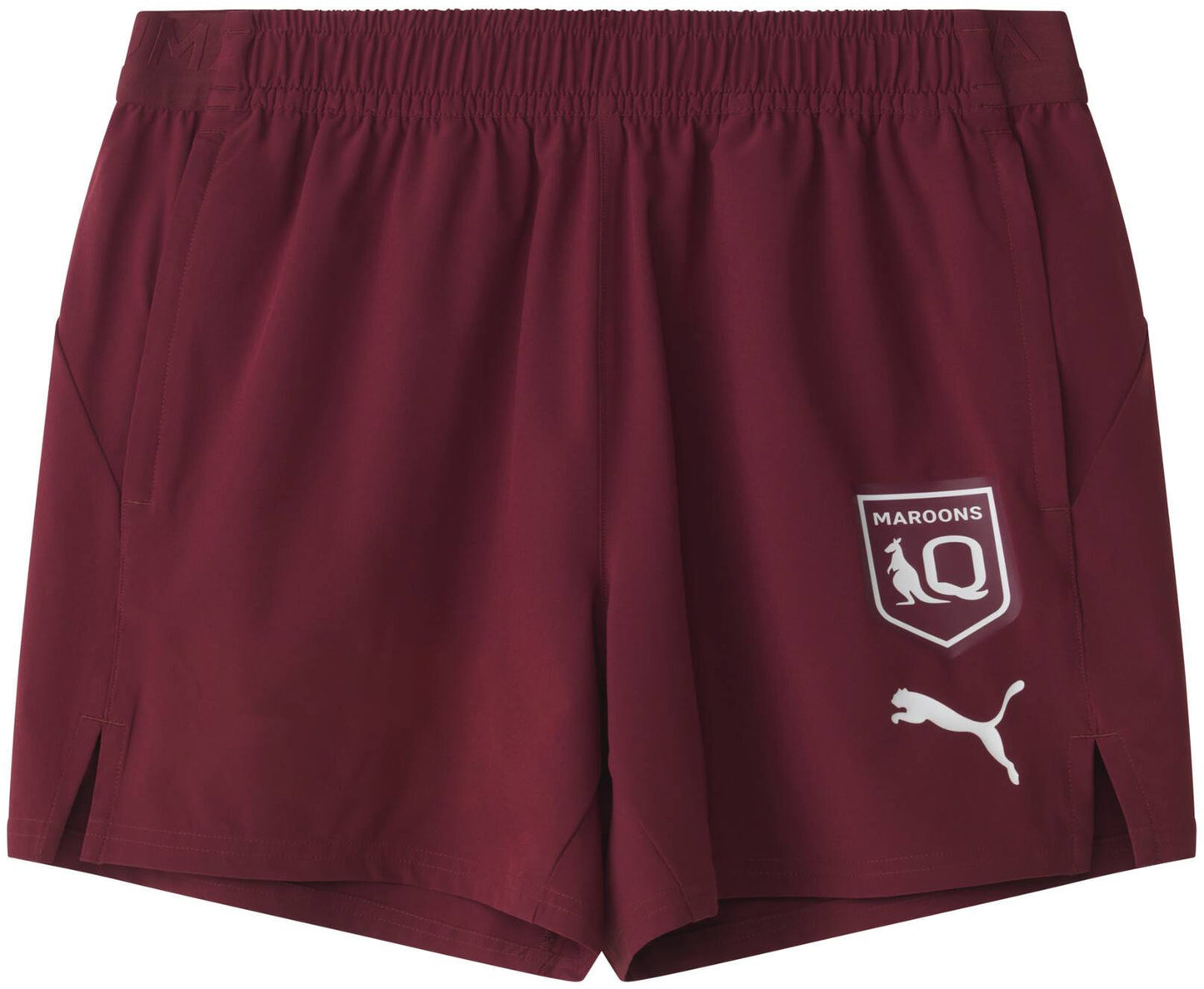 QLD Maroons 2026 State of Origin Kids Training Gym Shorts