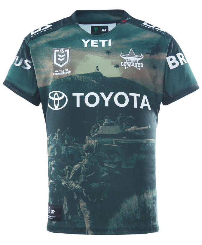North Queensland Cowboys 2026 NRL Mens Defence Jersey