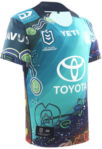 North Queensland Cowboys 2026 NRL Kids Indigenous Jersey