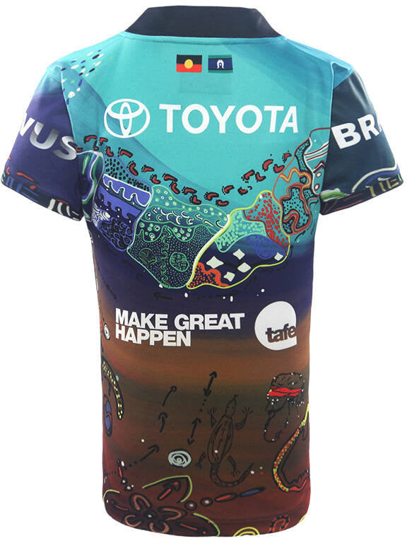 North Queensland Cowboys 2026 NRL Kids Indigenous Jersey