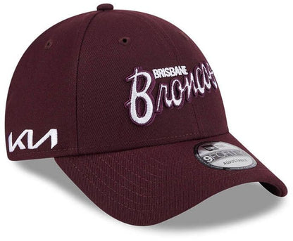 Brisbane Broncos 2025 Team Official 9Forty Cap