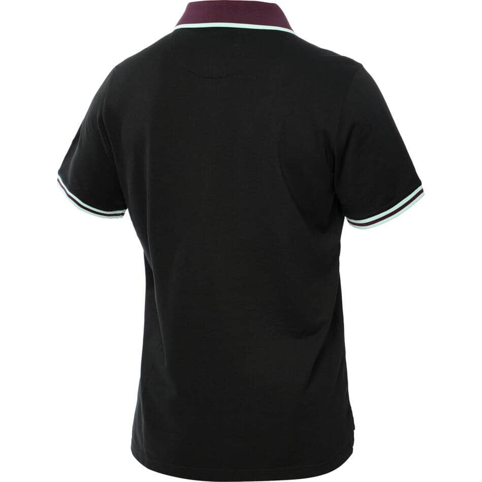 Brisbane Broncos 2025 NRL Ladies Black Team Polo Shirt