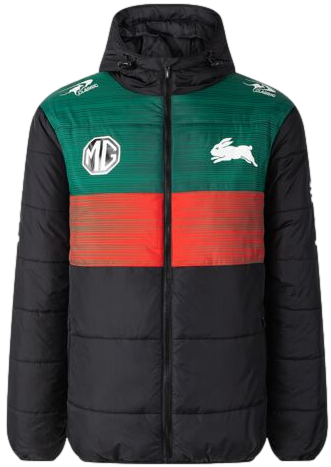 South Sydney Rabbitohs 2025 NRL Mens Puffer Jacket