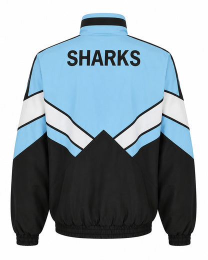 Cronulla Sharks 2026 NRL Mens Retro Winter Jacket