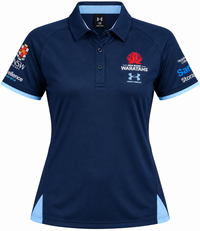 NSW Waratahs 2026 Rugby Union Ladies Media Polo Shirt