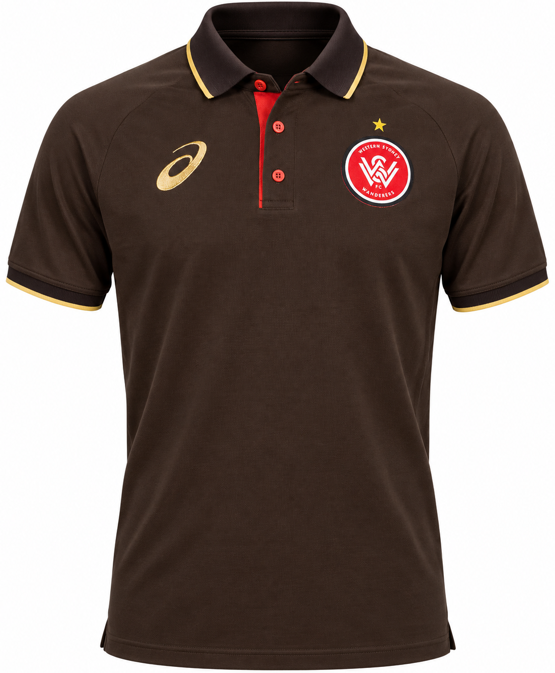 Western Sydney Wanderers 2026 Football Mens Team Polo Shirt