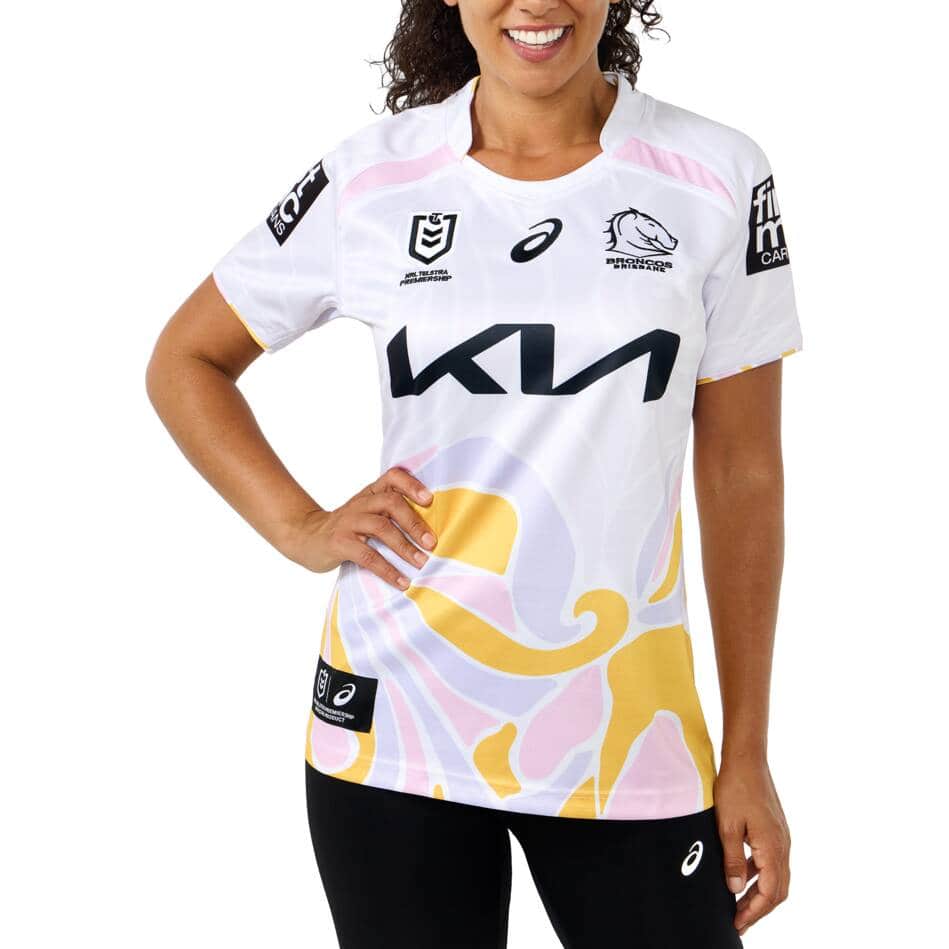 Brisbane Broncos 2025 NRL Ladies X Sabo Alternate Jersey