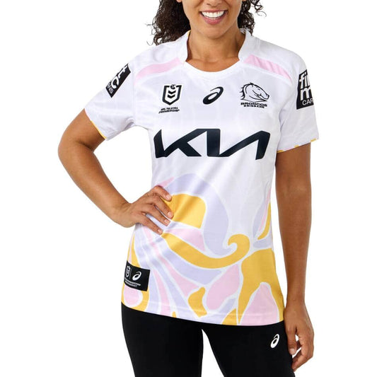 Brisbane Broncos 2025 NRL Ladies X Sabo Alternate Jersey