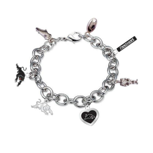 Penrith Panthers NRL Ladies Charm Bracelet