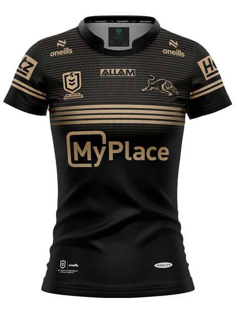 Penrith Panthers 2025 NRL Ladies Alternate Vegas Jersey  *PRESALE DUE EARLY MAY*