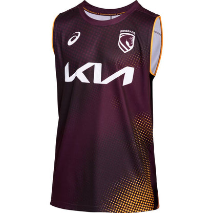 Brisbane Broncos 2026 NRL Mens Training Singlet