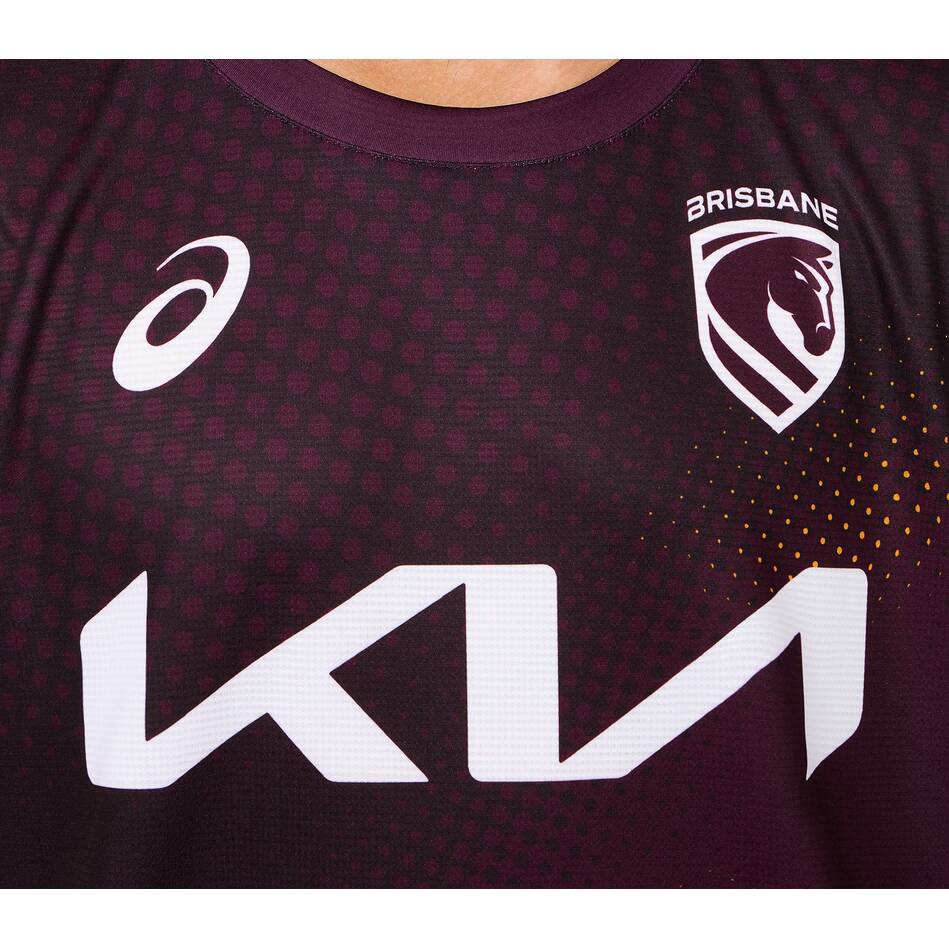 Brisbane Broncos 2026 NRL Mens Training Singlet