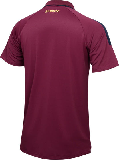 Brisbane Lions 2024 AFL Mens Media Polo Shirt