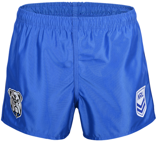 Canterbury Bulldogs 2026 NRL Mens Supporter Footy Shorts *new logo*