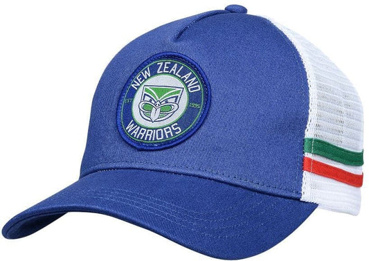 New Zealand Warriors 2025 NRL Stripe Trucker Cap
