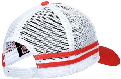 St George Dragons 2025 NRL Stripe Trucker Cap
