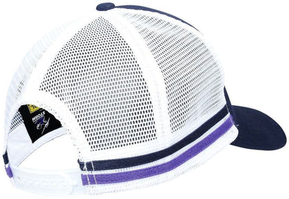 Melbourne Storm 2025 NRL Stripe Trucker Cap