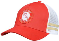Dolphins 2025 NRL Stripe Trucker Cap