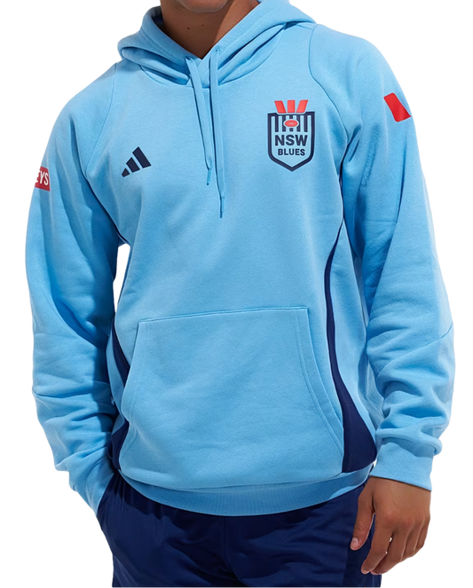NSW Blues 2026 State of Origin Mens Light Blue Training Hoodie
