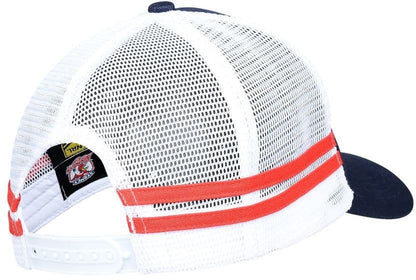 Sydney Roosters 2025 NRL Stripe Trucker Cap