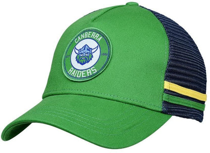 Canberra Raiders 2025 NRL Stripe Trucker Cap