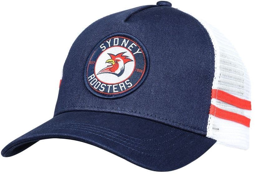 Sydney Roosters 2025 NRL Stripe Trucker Cap