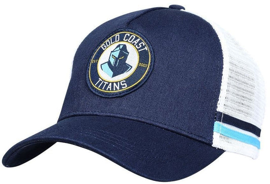 Gold Coast Titans 2025 NRL Stripe Trucker Cap