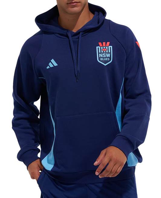 NSW Blues 2026 State of Origin Mens Dark Blue Training Hoodie