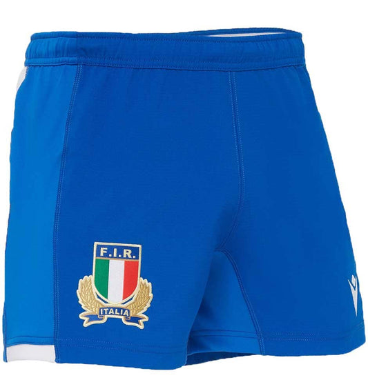 Italia Rugby Rugby Union Mens Blue Away Shorts
