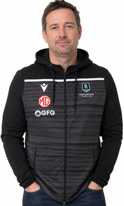 Port Adelaide Power AFL Mens Full Zip Hoody