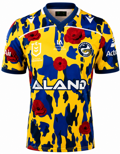 Parramatta Eels NRL Mens Anzac Jersey