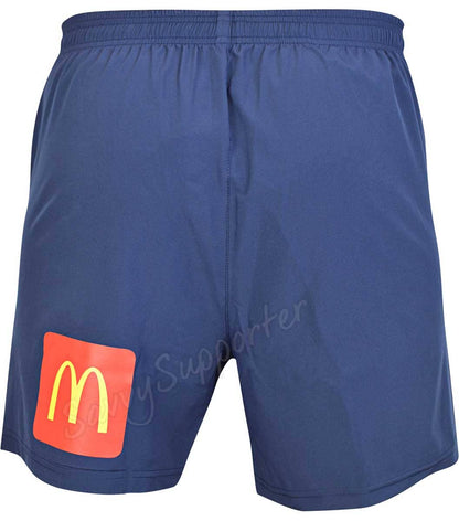 Parramatta Eels NRL Mens Training Shorts Zip Pockets