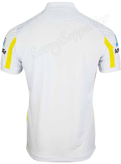 Parramatta Eels NRL Mens White Travel Polo Shirt