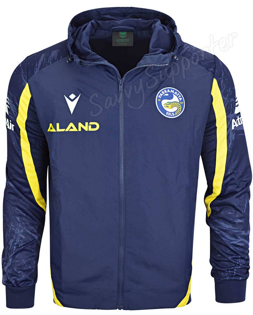 Parramatta Eels NRL Mens Full Zip Hoody Jacket