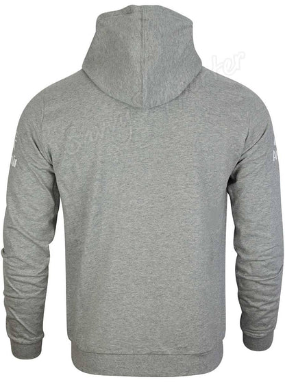 Parramatta Eels NRL Mens Grey Travel Hoody