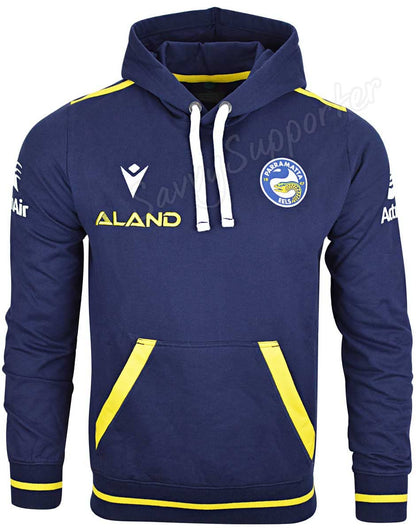 Parramatta Eels NRL Mens Navy Travel Hoody