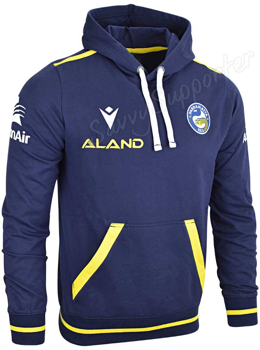Parramatta Eels NRL Mens Navy Travel Hoody