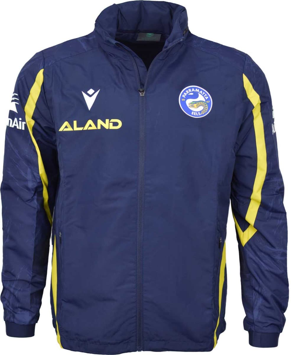Parramatta Eels NRL Mens Navy Wet Weather Jacket