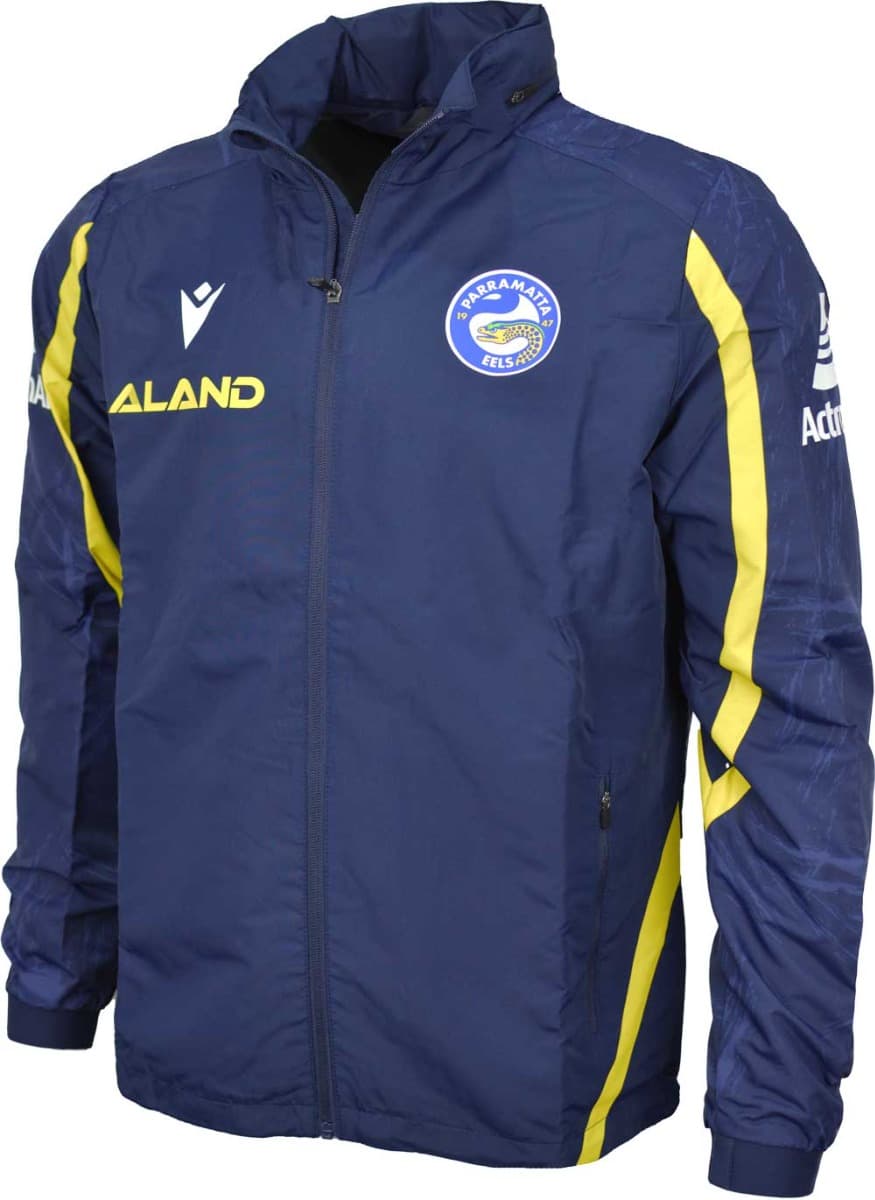 Parramatta Eels NRL Mens Navy Wet Weather Jacket