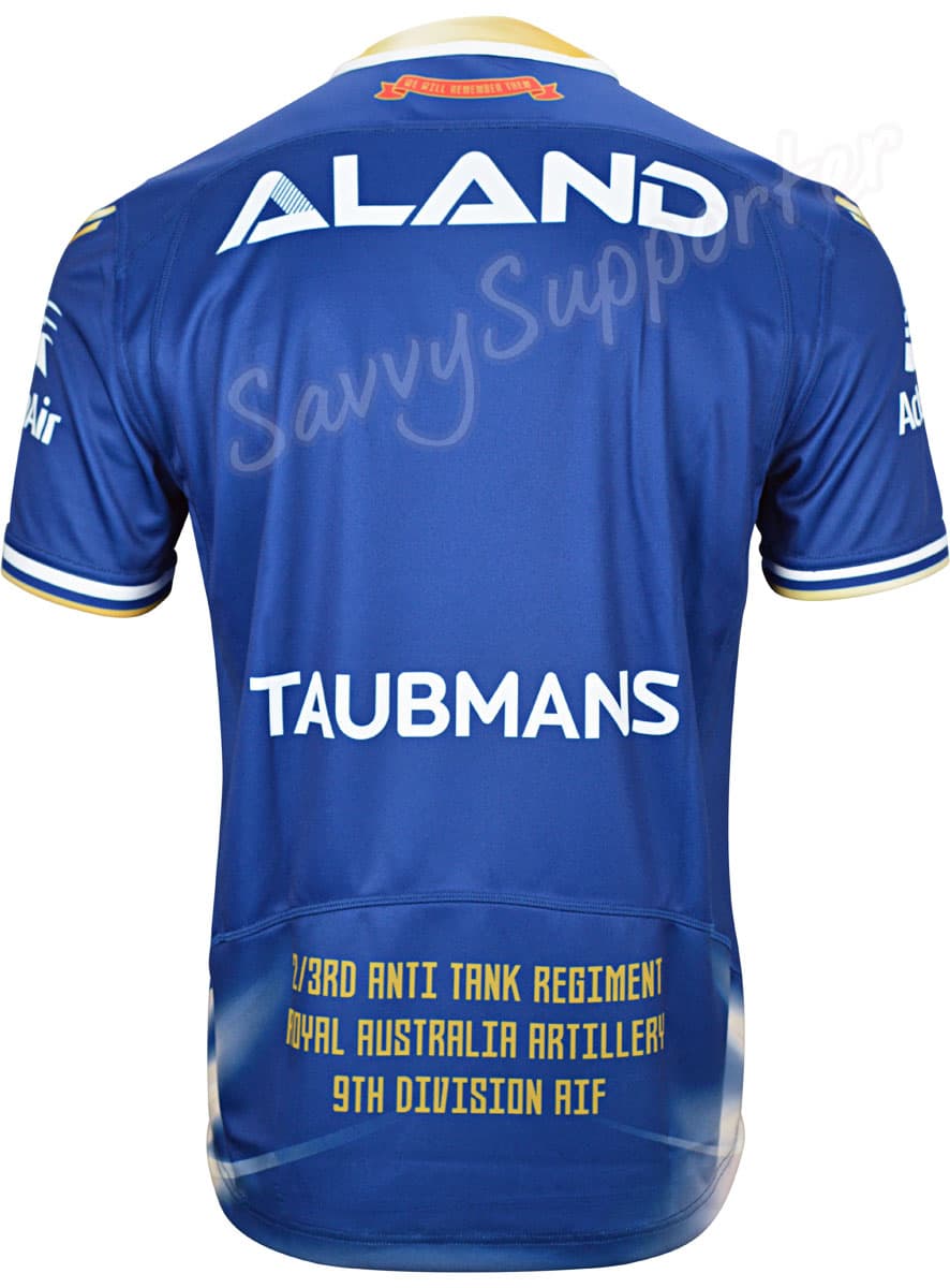 Parramatta Eels 2023 NRL Mens Anzac Jersey