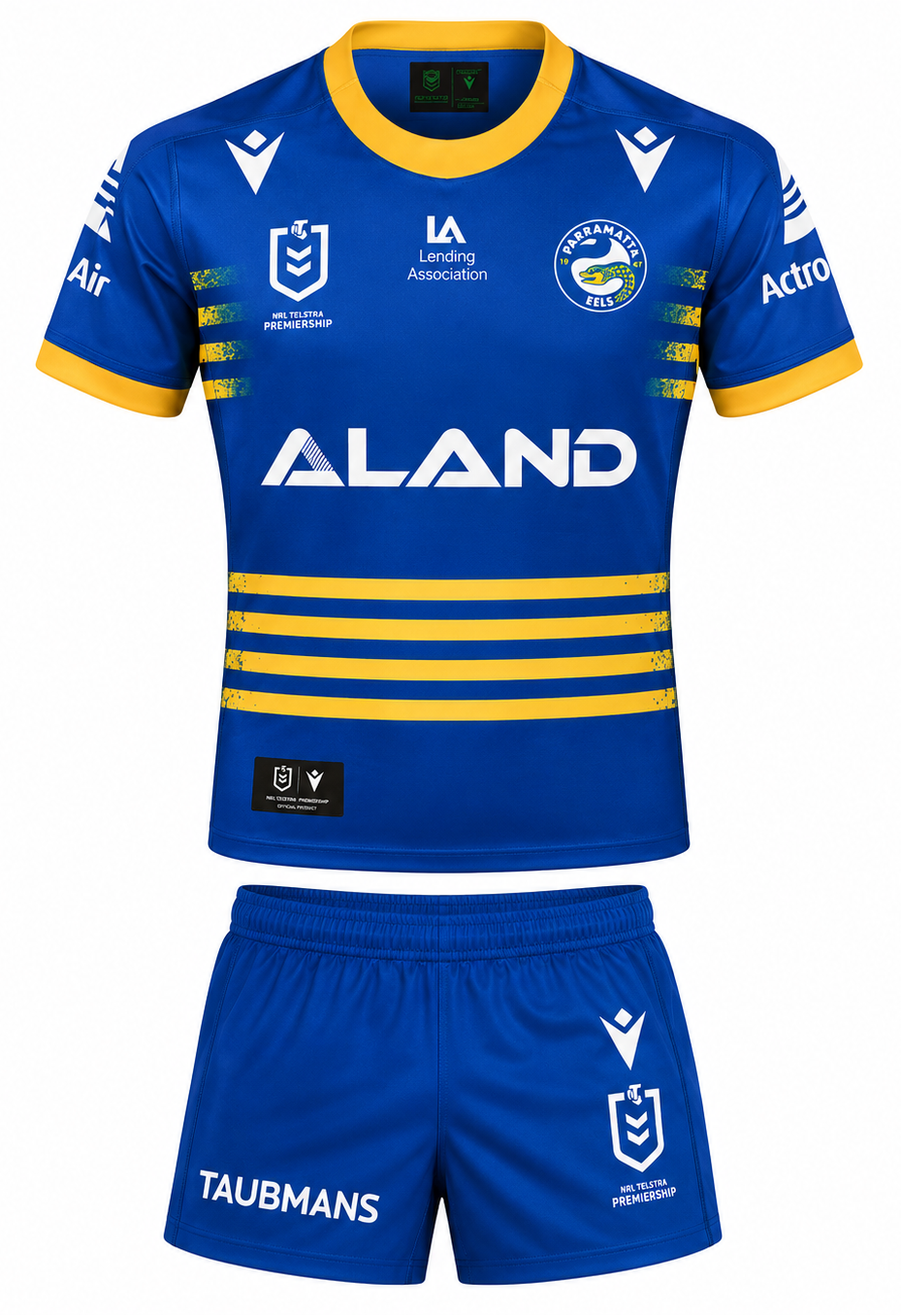 Parramatta Eels 2023 NRL Toddler Home Jersey Sizes 000-1